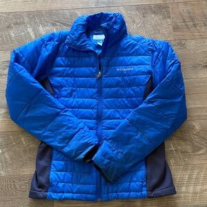Columbia Royal Blue Quilted Jacket